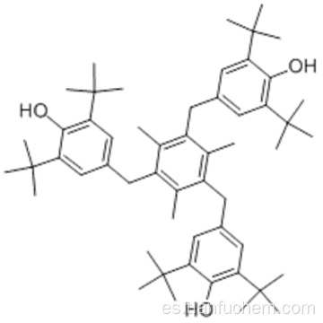 1,3,5-trimetil-2,4,6-tris (3,5-di-terc-butil-4-hidroxibencil) benceno CAS 1709-70-2